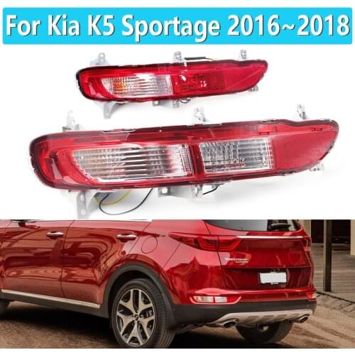 For Kia K5 Sportage 2016 2017 2018 Car tail bumper lights taillight rear light LED TailLight Rear Lamp 92405-H3200