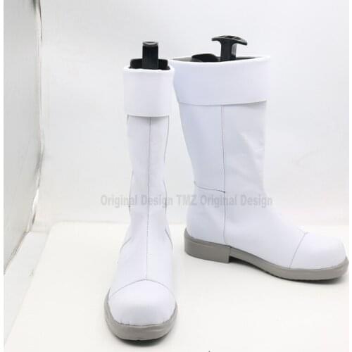 My Hero Academia Todoroki Shoto White Anime Cosplay Shoes Boots Superhero Halloween Carnival Party Costume Accessory