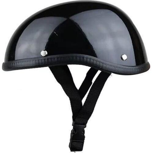 Unisex Half Face Motorcycle Helmet Bike Cycling Helmets Moto casco Protective ABS Leather Baseball Cap