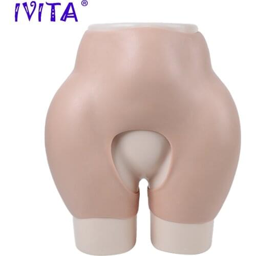 IVITA Artificial Silicone Buttock Enhancement Panties Fake Vagina Crossdressing for Crossdresser Transgender Drag Queen Shemale