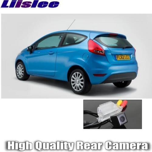 LiisLee Car Reversing image Camera For Ford Fiesta 2008~2020 High Quality Night Vision HD WaterProof Rear View back up Camera