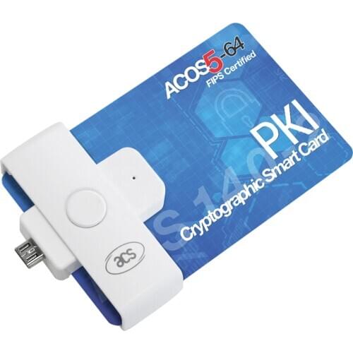 Mini Android USB PC SC Compliant ISO 7816 Smart Card Reader ACR39U-ND