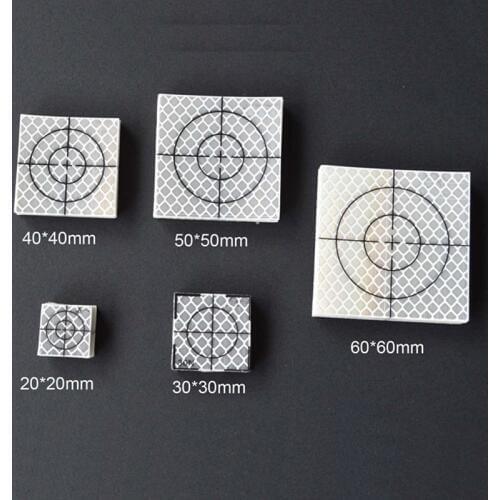 New 20pcs Each Size Reflector sheet Reflective Tape Target for total station