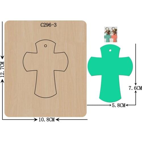 New Pendant Wooden die Scrapbooking C-296-3 Cutting Dies