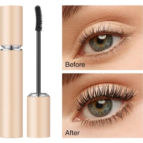 3D Thick Mascara Long-wearing Gold Color Mascara Lengthening Black Lash Eyelash Extension Eye Lashes Brush Beauty Makeup