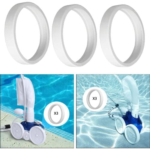 Pool Cleaner All Purpose Tire Replacement for Polaris 180 280 360 Pool Cleaner Tire (3 Pack)