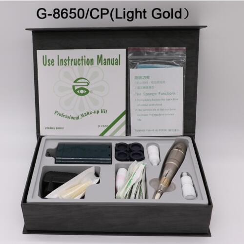 1 Set G-8650 Original Taiwan Permanent Makeup Kit Tattoo Giant Sun Machine With Battery Tattoo Machine Complete Tattoo Kit G8650