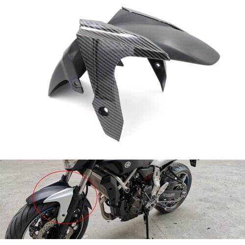 Front Fender Mudguard Mudflap Splash Mud Guard For YAMAHA MT-07 2014 - 2017 2014 2015 2016 2017