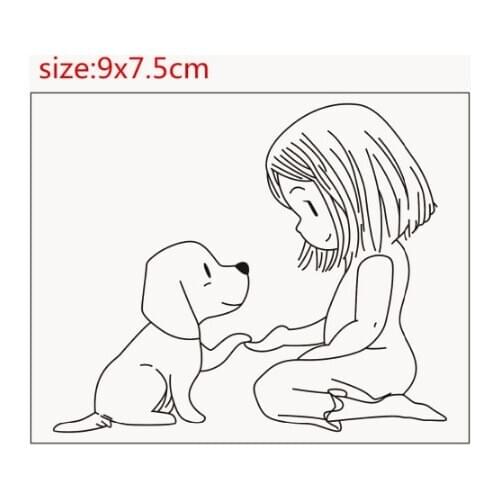 Transparent Clear pattern Stamps for DIY Scrapbooking/Card Making/Kids Christmas Fun Decoration Suppliestampons