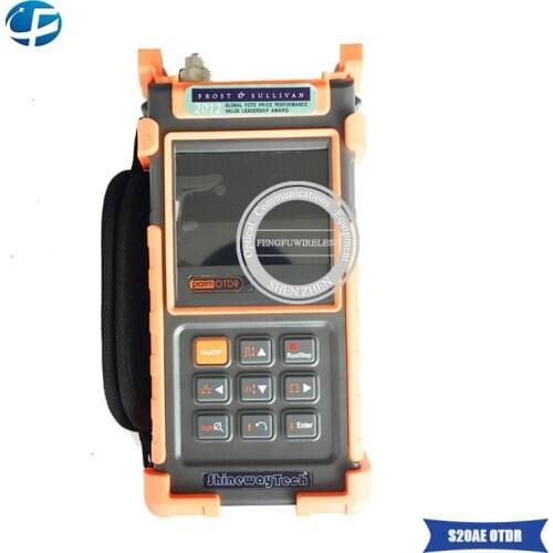 OTDR Handheld S20A/E Optical Time Domain Reflectometer with SM 1310/1550nm Visual Fault Location Function Optical Tester