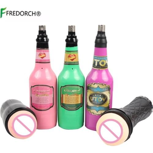FREDORCH 3XLR Sex Machine Masturbation Attachements for Man Love Machine Product Anus/Oral/ Vaginal Sex Masturbation Cup Toys