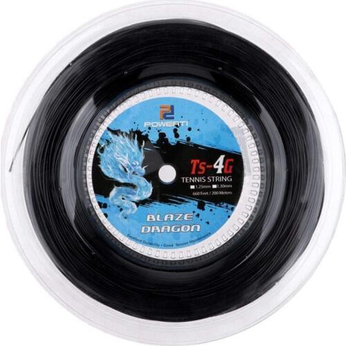Powerti Tennis String 4G Polyester Training Racket String 200M Reel Gym Sport