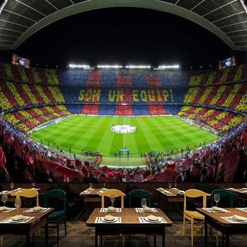 3D Wallpaper Modern Football Field Photo Wall Murals Restaurant Kids Bedroom Background Wall Painting Eco-Friendly Home Decor 3D
