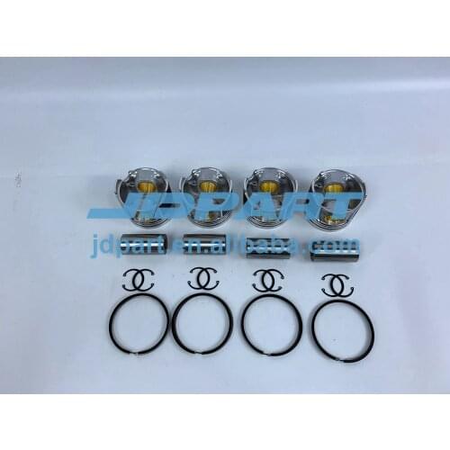 4BG1 Piston Set With Rings For Isuzu