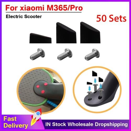 12Set Scooter Rear Back Fender Mudguard Screws Rubber Cap Electric Screw Plug Cover for XIAOMI MIJIA M365 Electric Scooter Parts