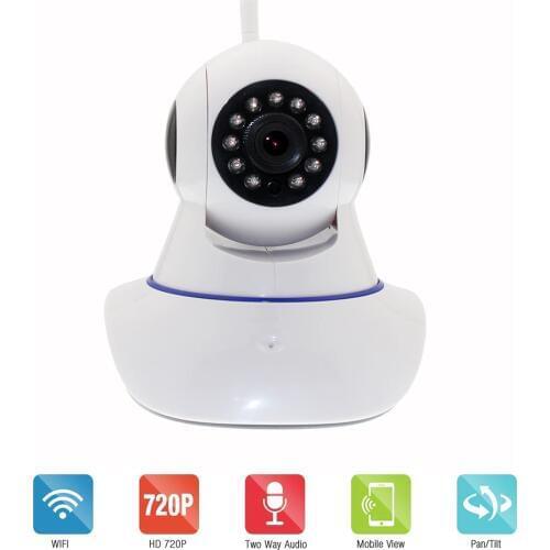 720P Security Network CCTV Wifi Surveillance Camera Wireless HD Security IP Camera IR Night Vision baby Monitor local alarm