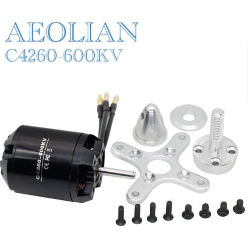 Aeolian C4260 KV600 Brushless Motor for Airplane RC Model Multicopter