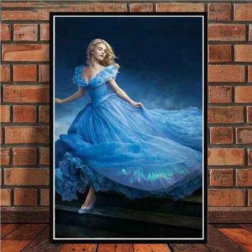Cinderela,5D diamond painting Cartoon princess Diamond Painting full square DIY Diamond embroidery