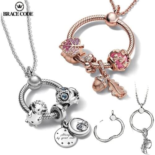 BRACE CODE Silver Pendants