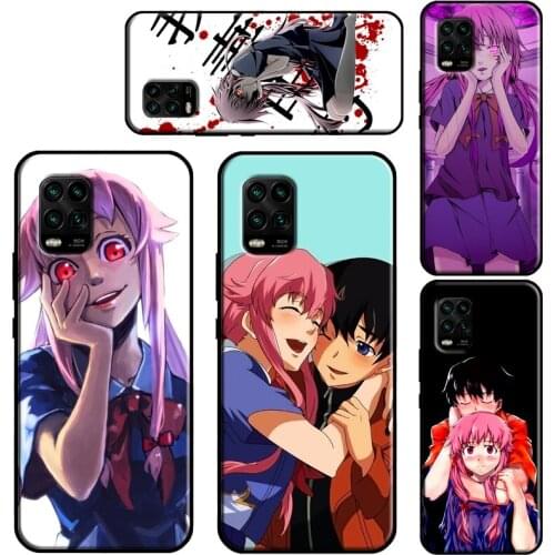Mirai Nikki Future Diary Case For Xiaomi Mi 11 Lite 10 9 9T 10T Pro A3 11 Ultra POCO M3 X3 Pro F2 F3 Phone Fundas