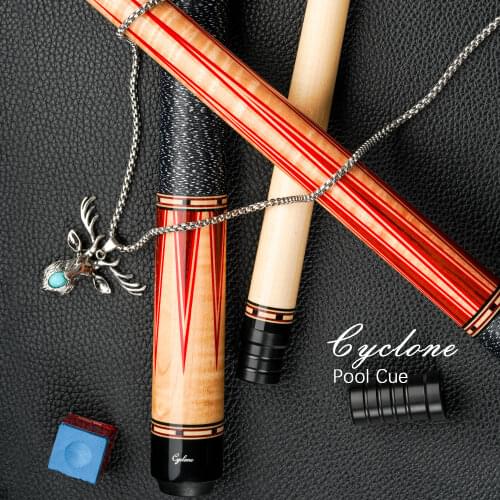 Cyclone-5 Billiard Cue Stick Inlaid Carving Cue 13mm Tip 3*8/8 Radial Pin Handmade Professional Cue By FURY Factory Manufacture