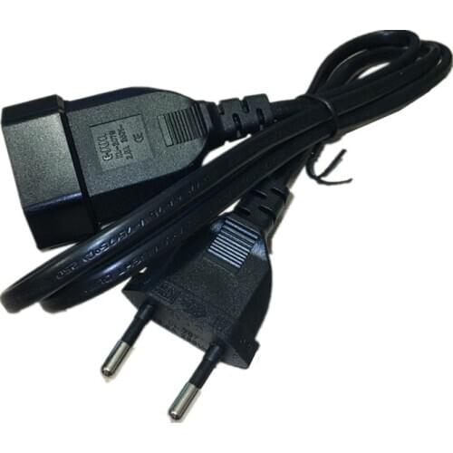 European EU Schuko CEE VDE Male to Female Power Extension Cord Cable for PC Computer PDU UPS 0.5M/1M/2M/3M/4M/5M