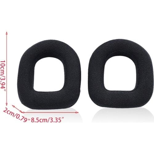For astro A10 A20 A40 A50 Gaming Headset Sponge Sleeve Flannel Earmuffs M5TD