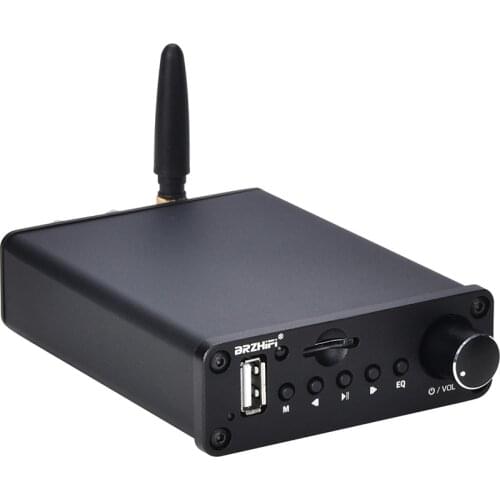 HiFi Mini Bluetooth U Disk TF Card Plays 100W TPA3116 Digital Power Amplifier Car Amp