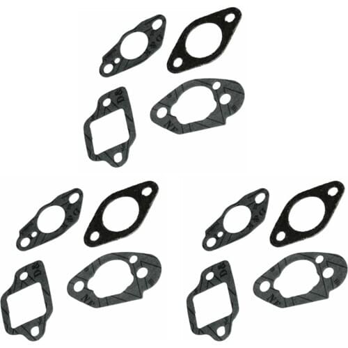 Carburettor Fitting Gasket Set Compatible For Honda GC135 GC160 GCV135 GCV160 Carburettors HRX246 HR476 HR536 Lawnmowers