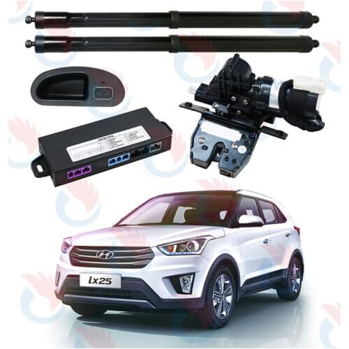 Better Smart Auto Electric Tail Gate Lift for 2015+ years Hyundai IX25, very good quality, free shipping!with suction lock