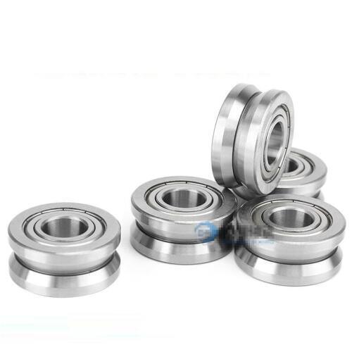 LV20/7,LV20/8,LV20-10,LV201,LV201-14,LV202-38,LV202-40,LV204 V Groove Ball Bearing Traces Walking Guide Rail Bearing Brand New