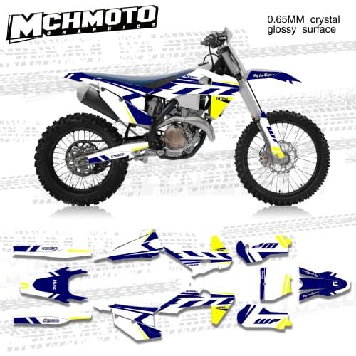 MCHMFG Decal Sticker Kit For Husqvarna TC FC TX FX FS 2019 2021 TE FE 2020 2022 125 250 350 450 Motocross Racing 3M Graphics 4.3