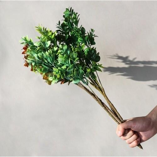 Single Rose Grass Indoor Home Living Room Simulation Plant Restaurant Arrangement Vase Flower Arrangement