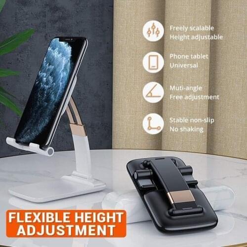 Portable Mobile Phone And Tablet Computer Telescopic Mount Zinc alloy Stable Foldable And Easy To Carry Mobile Phone Dropship