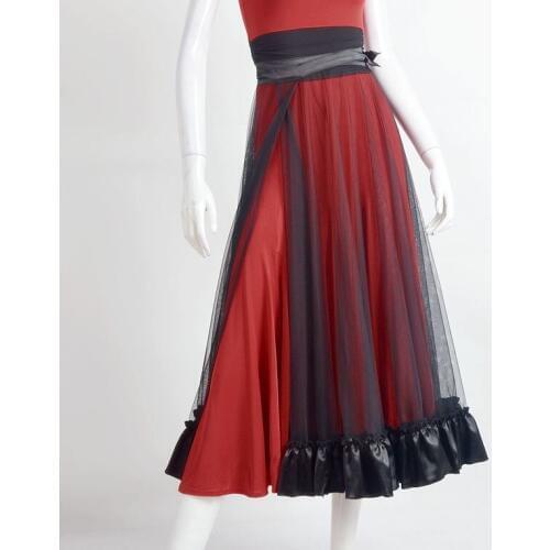 Exotic dance modern dance transparent gauze a non elastic corset cloak wide leaf S15049