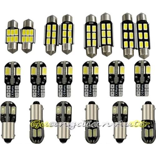 Tcart 5pcs Error Free LED Interior Light Kit Package for volkswagen VW New Beetle accessories 2005-2011