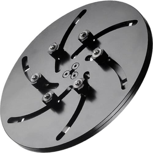 M33x3.5 Spin chuck thread Aluminum Household wood rotary lathe for bottom repairing Self-centering chuck