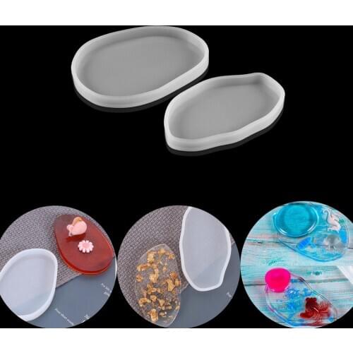 1pcs Coaster Resin Mold Irrgular Shape Silicone Molds Epoxy UV Resin Craft Home Decoration Jewelry Making Tools Supplies
