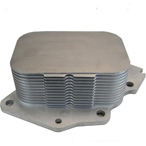 11427805977 Aluminum Oil Cooler Core For MINI R55 R56 Cooper D 1.6 2007 Excavator Hydraulic Oil Cooler