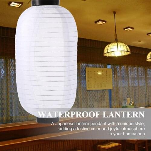 2pcs Japanese Style Hanging Lanterns Decorative Waterproof Lanterns Ornaments Party and Holiday DIY Decorations