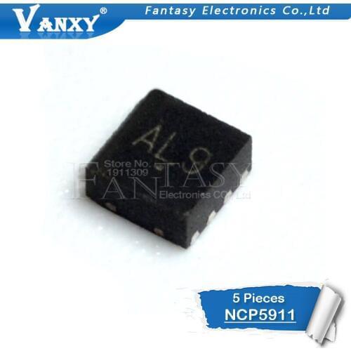 5pcs NCP5911 NCP5911MNTBG AL1 AL2 AL3 QFN Package Laptop Chips new original