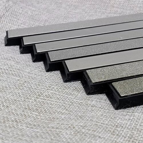 7pcs Knife sharpener Diamond bar whetstone grinding stone Edge pro Ruixin pro rx008 sharpening system 80-3000 Diamond stone 5.9"