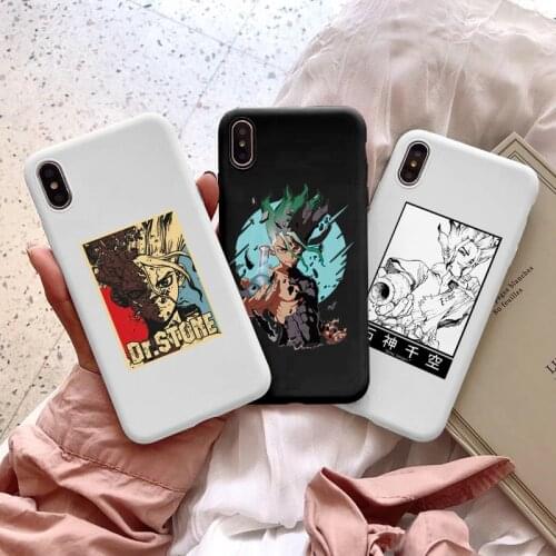 Anime Dr. Stone Phone Case For Huawei P40 P30 P20 P10 Pro Lite E PSmart 2019 2021 2020 Mate 20 10 Nova 7 6SE 6 5 4 Funds Cover