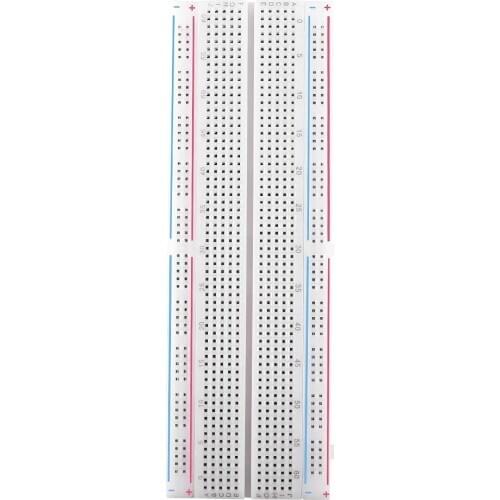 MB-102 Breadboard 830 Point Solderless Prototype PCB Board Kit for Arduino Proto Shield Distribution Connecting Blocks