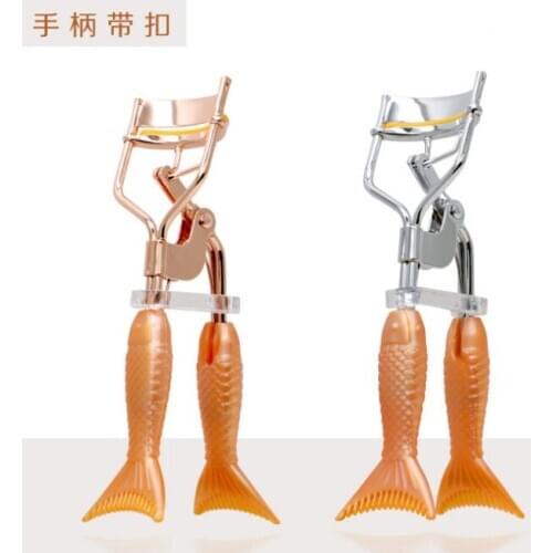 False Eyelashes clip stainless steel Tweezers Eye Lash Grips curling eyelash curler Applicator Beauty Makeup Cosmetic Tool