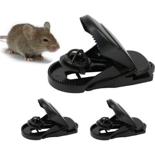 Catching Mice Mouse Traps Mousetrap Bait Snap Spring Reusable Rat Rodent Catcher Mouse Bait Snap Hamster Mouse Traps