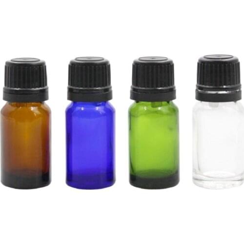 5ml 10ml 15ml 20ml 30ml 50ml Essential Oil Refillable Bottle Sample Sack Packaging Vial Anti Theft Cover Cosmetic Container Jar