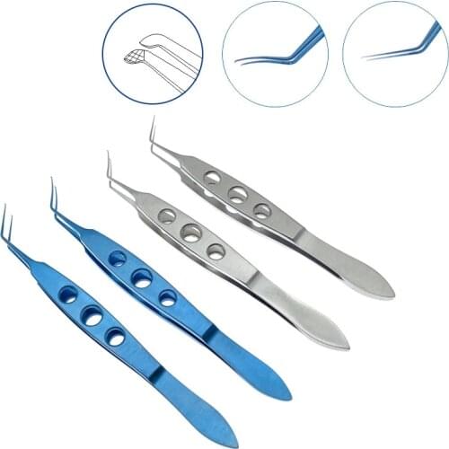 New Utrata Style Capsulorhexis Forceps Ophthalmic Surgical tools Pet Veterinary surgical instruments