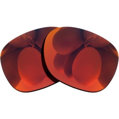 Polarized Sunglasses Replacement Lenses for-Garage Rock Frame - Fire Red