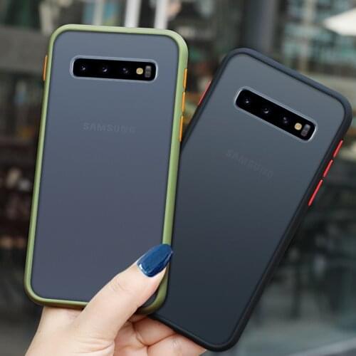 Simple Phone Case For Samsung Galaxy Note 8 9 10 20 S8 S9 S10 Plus S20 A51 A71 A7 A9 A10S A30 A40 A50 A70 Silicone Case Cover